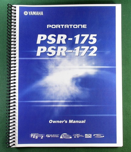 Yamaha psr 175 instruction - yamaha, psr-175