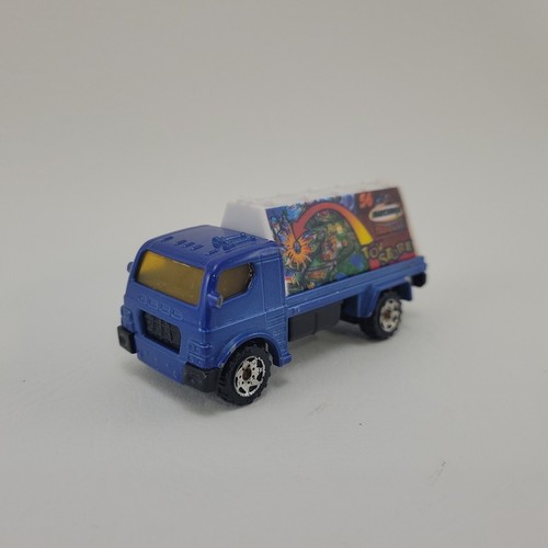 Matchbox billboard truck blue - matchbox,