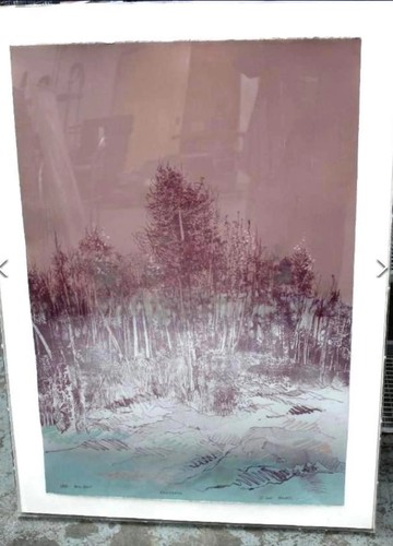 Large beautiful signed artwork - beautiful,