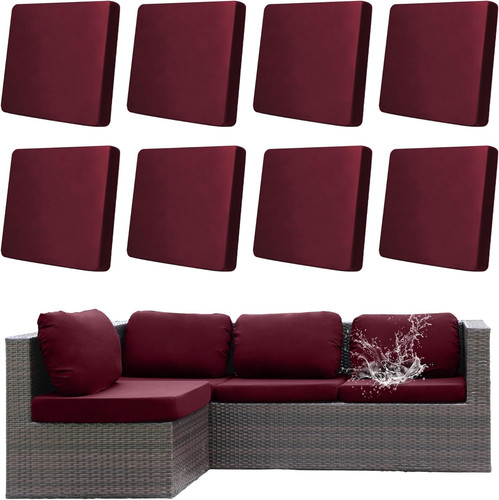 8pcs claret waterproof - waterproof, outdoor