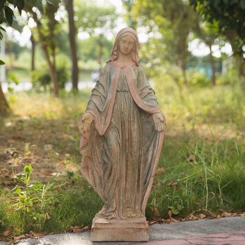 Virgin mary garden - garden, statue