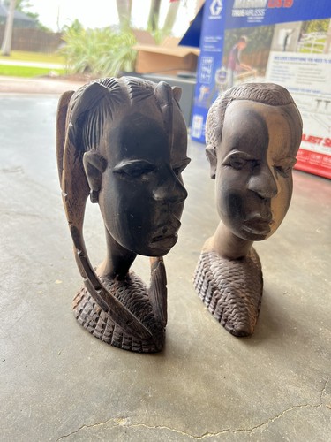 Vintage carved african - carved,