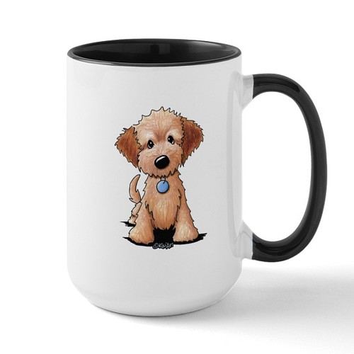 Cafepress kiniart goldendoodle - kiniart,