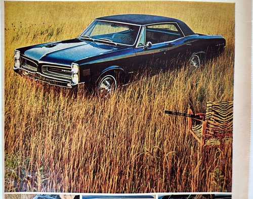 Pontiac mans car vintage - mans, ad