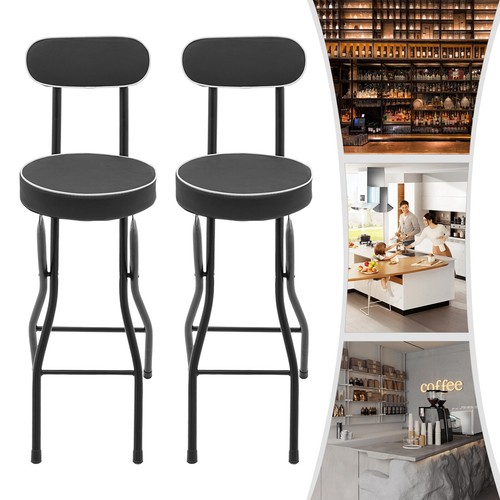 2pcs bar stools folding - 2pcs,