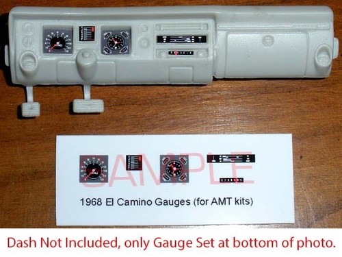 1968 chevrolet camino gauge - el,
