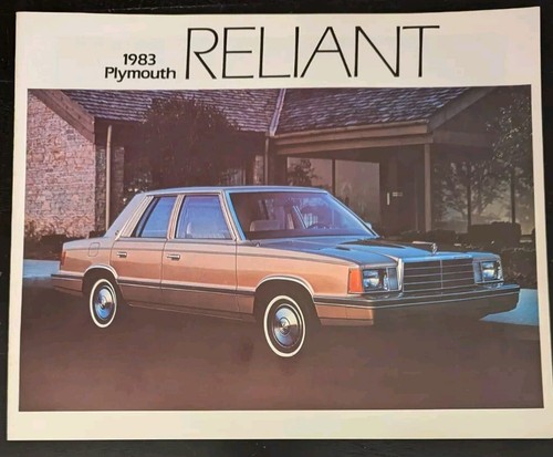 1983 plymouth reliant original - reliant,