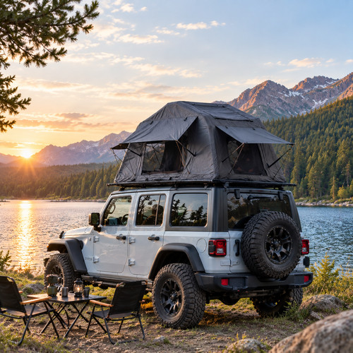 Inflatable roof top tent 3 - tent, 2-3