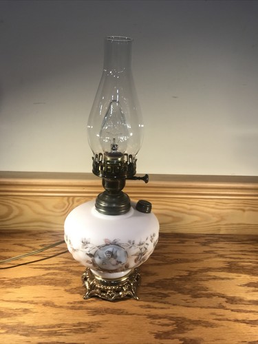 Vintage hand painted cherub - painted,