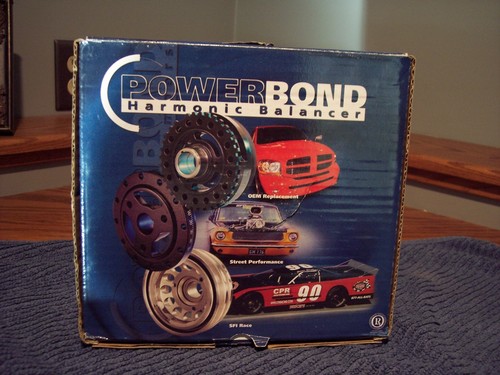 Power bond harmonic balancer - bond,