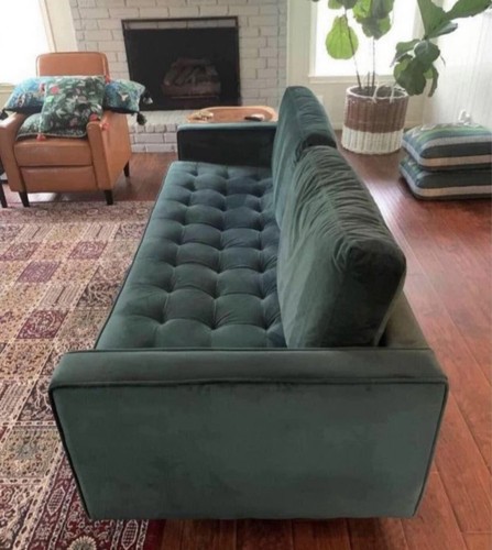 Brand new emerald green couch - new,