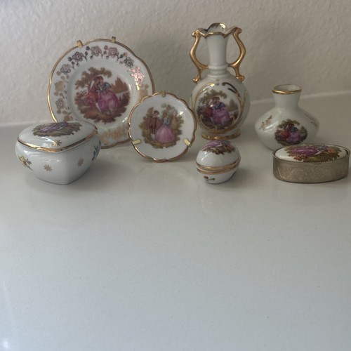 French porcelain miniatures - french,