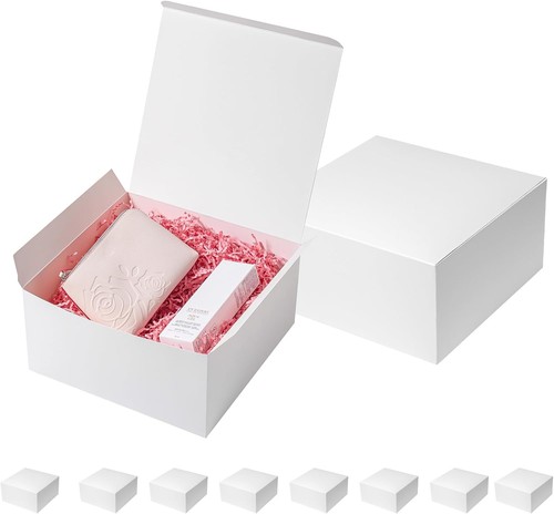 Pack gift boxes x10 - boxes, 10"x10"x5"