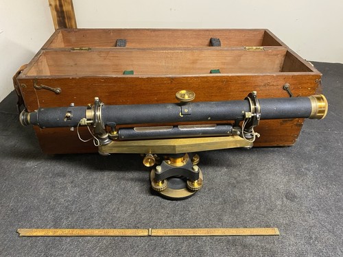 Vintage buff surveyors - buff,