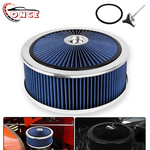 Blue round deep - round, 5"