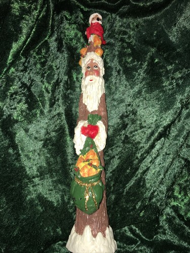 Tall skinny santa - skinny, ceramic