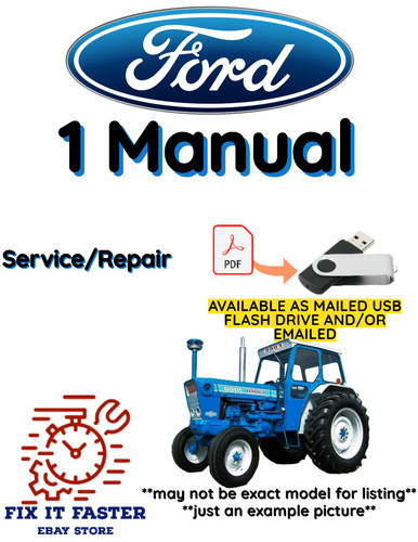 Ford 4610 tractor manual - 4610,