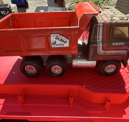 Ertl transtar dump - ertl, red
