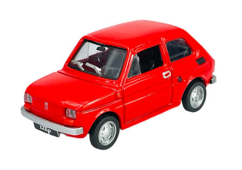Fiat 126p maluch red - "maluch",