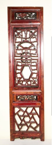Antique chinese screen panel - antique,