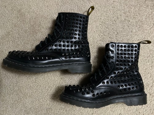 Martens boots spike leather - boots,