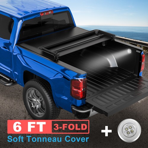 Fold 6ft tonneau truck - 3-fold, bed