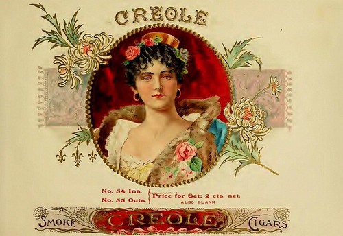 Cigar box label 2x3 - box, *2x3