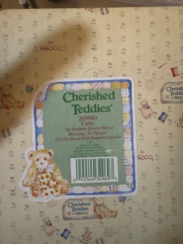 Rare nib cherished teddies - rare,