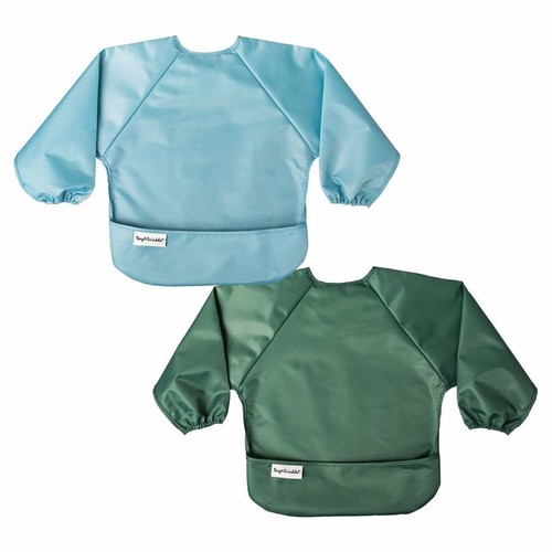 Tiny twinkle long sleeve bib - tiny,