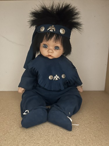 Native american doll - native,