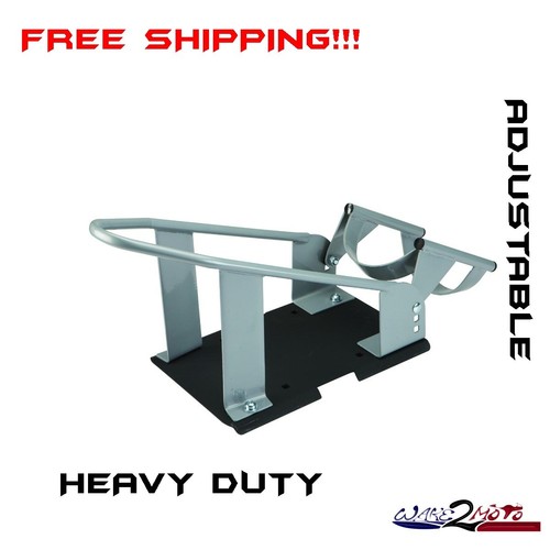 Motorcycle stand wheel chock - motorcycle,