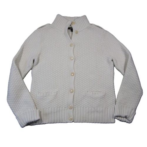 Talbots cardigan ivory - cardigan, l