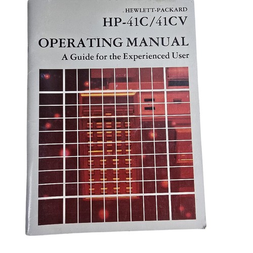 1980 hewlett packard 41c - hp, hp-41c