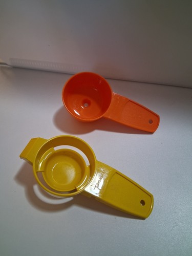 Tupperware mini funnel orange - tupperware,