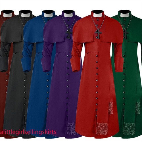 Clergy men pope robe cassock - men,