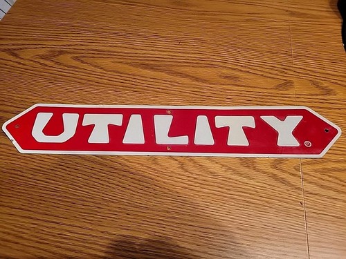 Utility semi truck - (vtg),