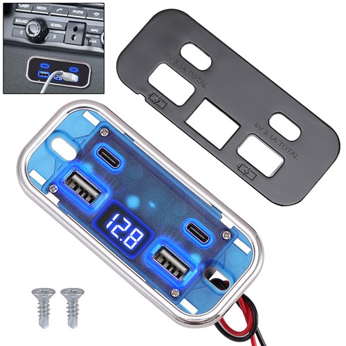 12v 24v charger socket panel - socket,