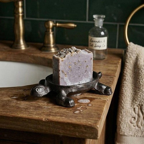 Turtle soap dish holder - turtle,
