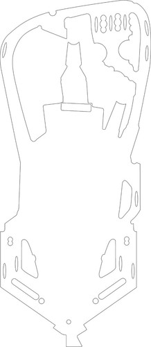 Playfield protector for stern - playfield,