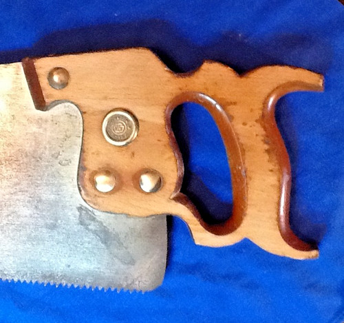 Vintage distion hand saw - distion,