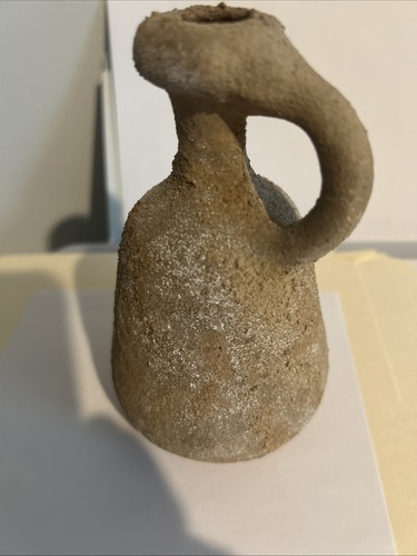 Antique sandstone water jug - sandstone,