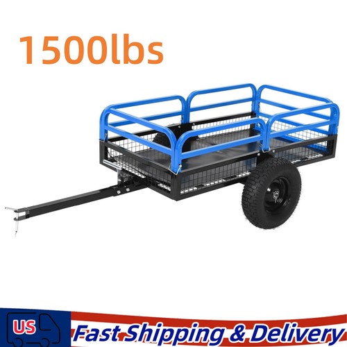 Atv utv trailer - atv, behind