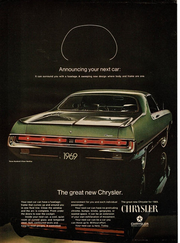 1969 chrysler 300 green door - chrysler,