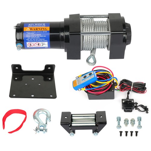 4000lbs 50ft steel - cable, 12v