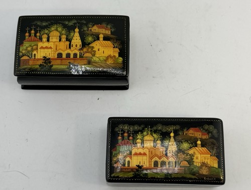Pair vintage small russian - vintage,
