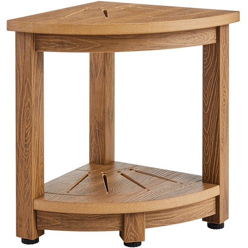 Corner shower bench - shower, 16.5"