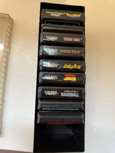 Vintage colecovision game lot - vintage,