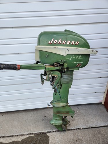 Vintage johnson seahorse hp - 10,