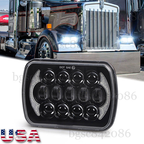 5x7 7x6 led headlight drl - 5x7,