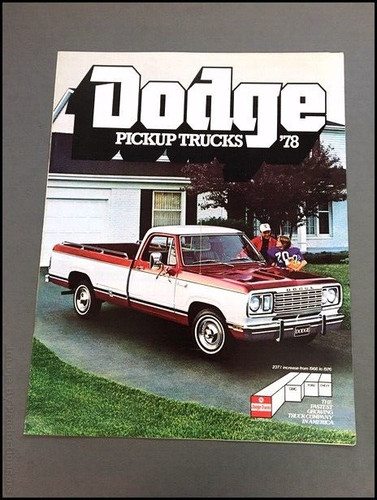 1978 dodge pickup - truck, ram